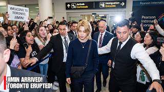 TORONTO GOES WILD! 😱🔥 ARMY’s CRAZY Welcome for JIMIN Sends the Internet Into a FRENZY! 💜