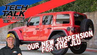 OUR NEW SUSPENSION SYSTEM FOR THE JLU! What You Have All Been Waiting For! LIVE!