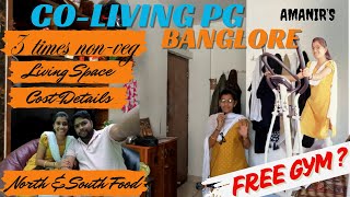 CO-LIVING PG In BANGALORE / PG Touré / Before coming Bangalore must watch video / GIRLS&BOYS PG TOUR screenshot 5