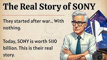 The Real Story of Sony || Learn English Through Story Level 3 🔥|| Improve Your English Fluency ✅️ 