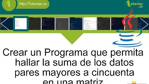 arrays – java (suma pares mayores a cincuenta matriz)