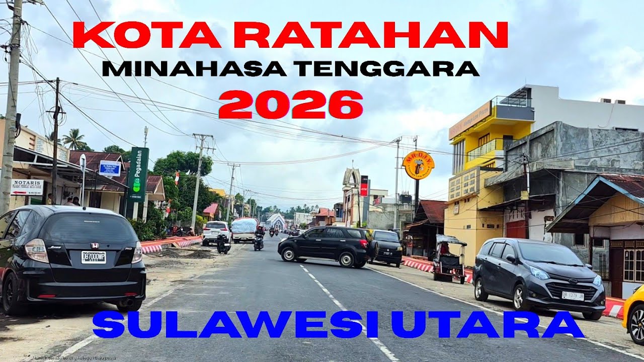 Kota ratahan , minahasa tenggara, sulawesi utara 2026. @jejakmotovlogags #ratahan #sulut #traveling 
