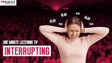 One Minute Listening Tip: Interrupting