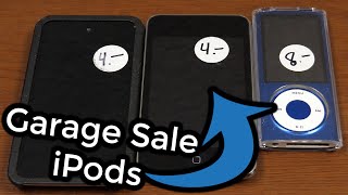 Garage Sale iPods - Let’s See if They Work!