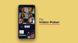 Play Video Poker on Hashtag Poker App screenshot 1