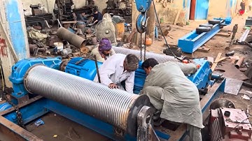 Heavy Duty Electric Winch Manufacturing | Powerful Industrial Winch Assembly Process