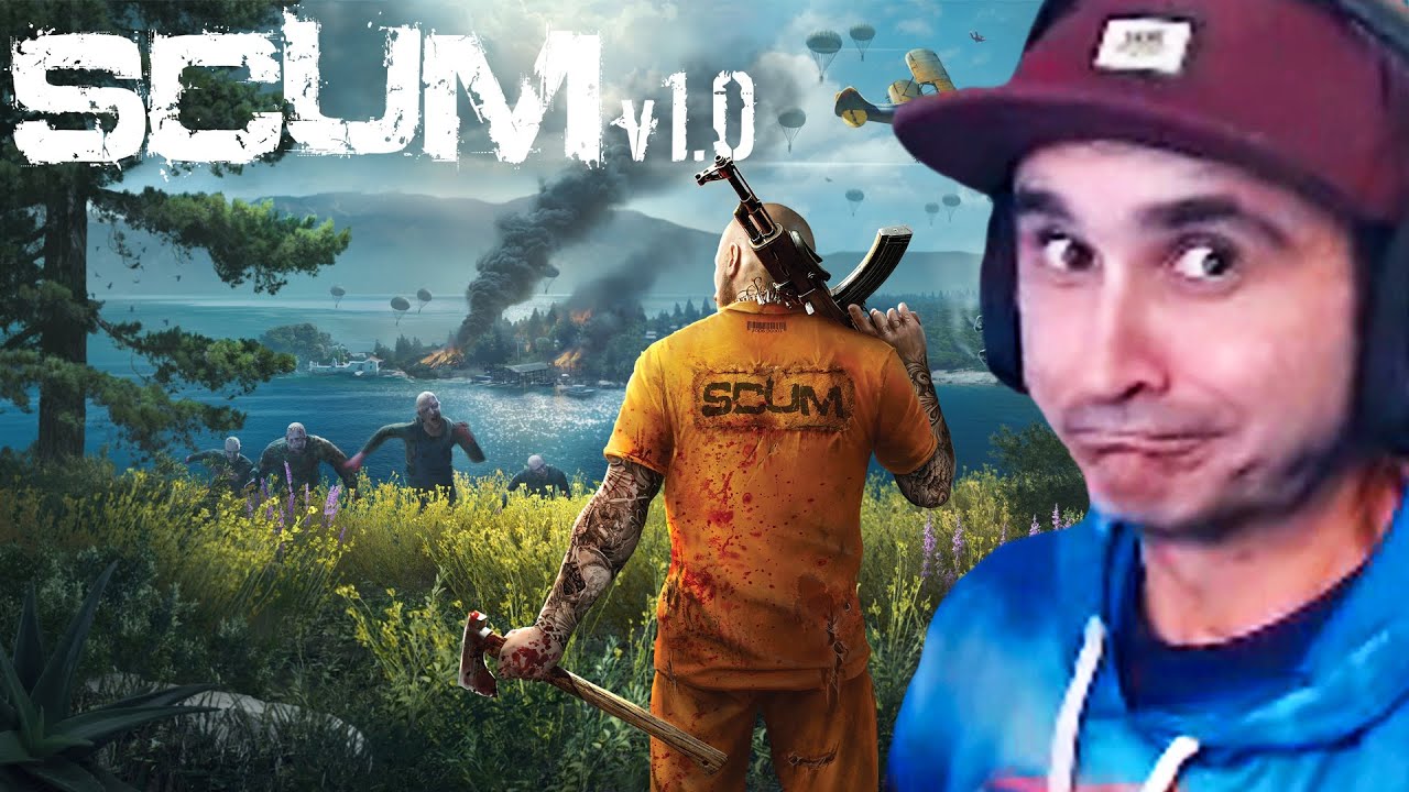 Summit1g Tries to Survive in New SCUM 1.0 Update