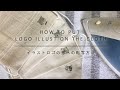 家庭用プリンターで作るロゴマスク！イラストロゴの布への転写方法・How to put illustrate logo on the cloth