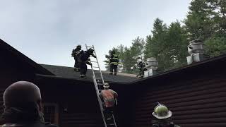 *On Scene* Horicon Fire, Working Commercial Structure Fire, 9-9-18