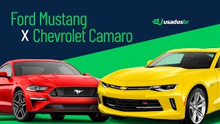 Imagem da noticia Ford Mustang x Chevrolet Camaro - O que muda entre ele?