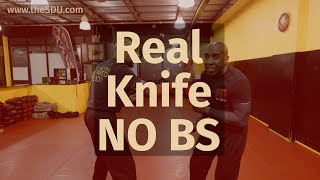 Real Knife NO BS  Self Defense Techniques
