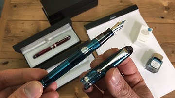 Pilot Custom 74 Fountain Pen Unboxing and Writing Sample