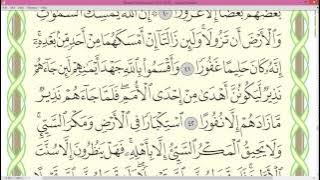 Practice reciting with shaykh Ayman Swayd - FATIR, p.439