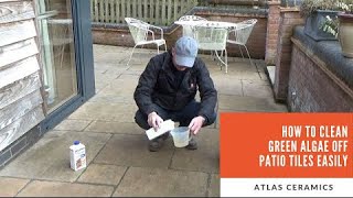 How To Clean Green Algae Off Patio Tiles Easily