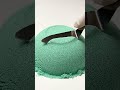 knife cutting rangoli sand color #satisfyingvideo #satisfying #relaxing #shorts #fyp