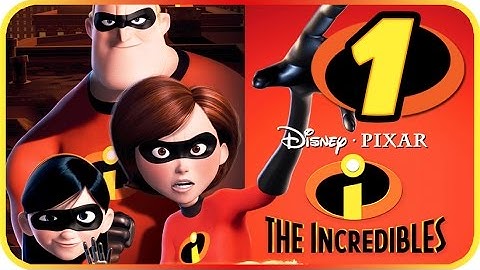 The Incredibles Walkthrough Part 1 (PS2, Gamecube, XBOX, PC) Movie Game Level 1