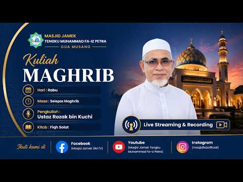 [LIVE] Kuliah Maghrib