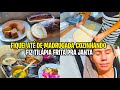 FIQUEI ATE 2 DA MANHÃ COZINHANDO/ FIZ TILÁPIA FRITA PRA JANTA/ ROTINA DA NOITE