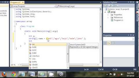 Program Sederhana Daftar Nilai Siswa Yang Mengaplikasikan Array Pada C#