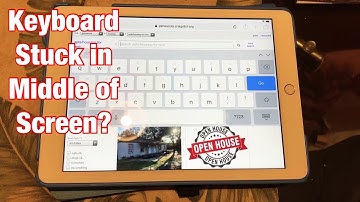 iPad Keyboard Stuck in Middle of Screen? Easy Fix
