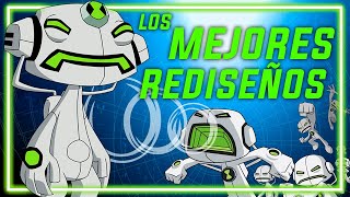 Los MEJORES REDISEÑOS de BEN 10 OMNIVERSE