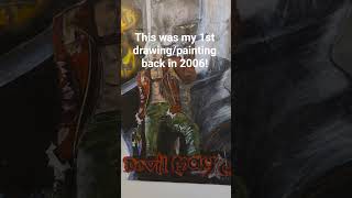 I need to redo this paint again! #DMC #devilmaycry #painting #viral #dmcfans #dmcdante