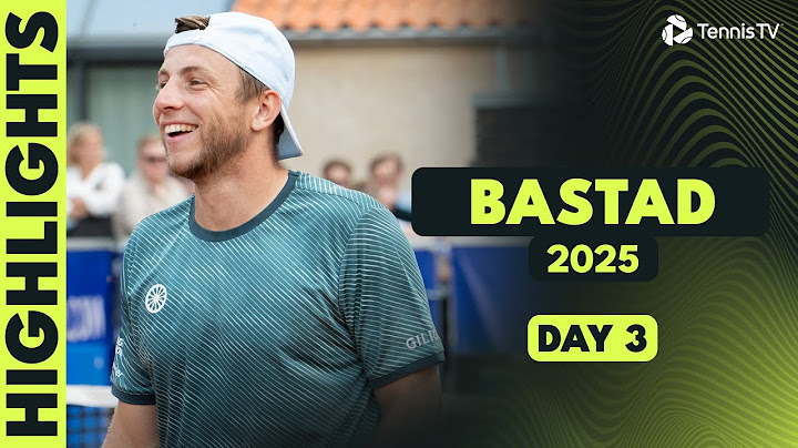 Griekspoor Takes On Pellegrino; Ymer Brothers & More Feature | Bastad 2025 Day 3 Highlights