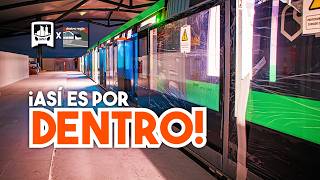 This is how the Monterrey MONORAIL and its stations are advancing FROM THE INSIDE! | Metrorrey L4...