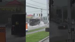 Flash flooding on Taylorsville Road in Jeffersontown