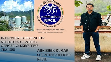 NPCIL Interview Experience & Question 2023 Executive Trainee / Scientific Officer | Mechanical