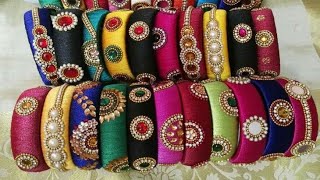 Indian Collection Thread Bangles Designs For U.