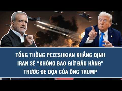 President Pezeshkian Affirms Iran Will "Never Surrender" to Trump's Threats