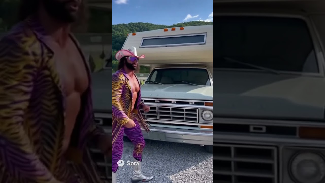 Мужественный мужчина Рэнди Сэвидж обожает старые автодома!