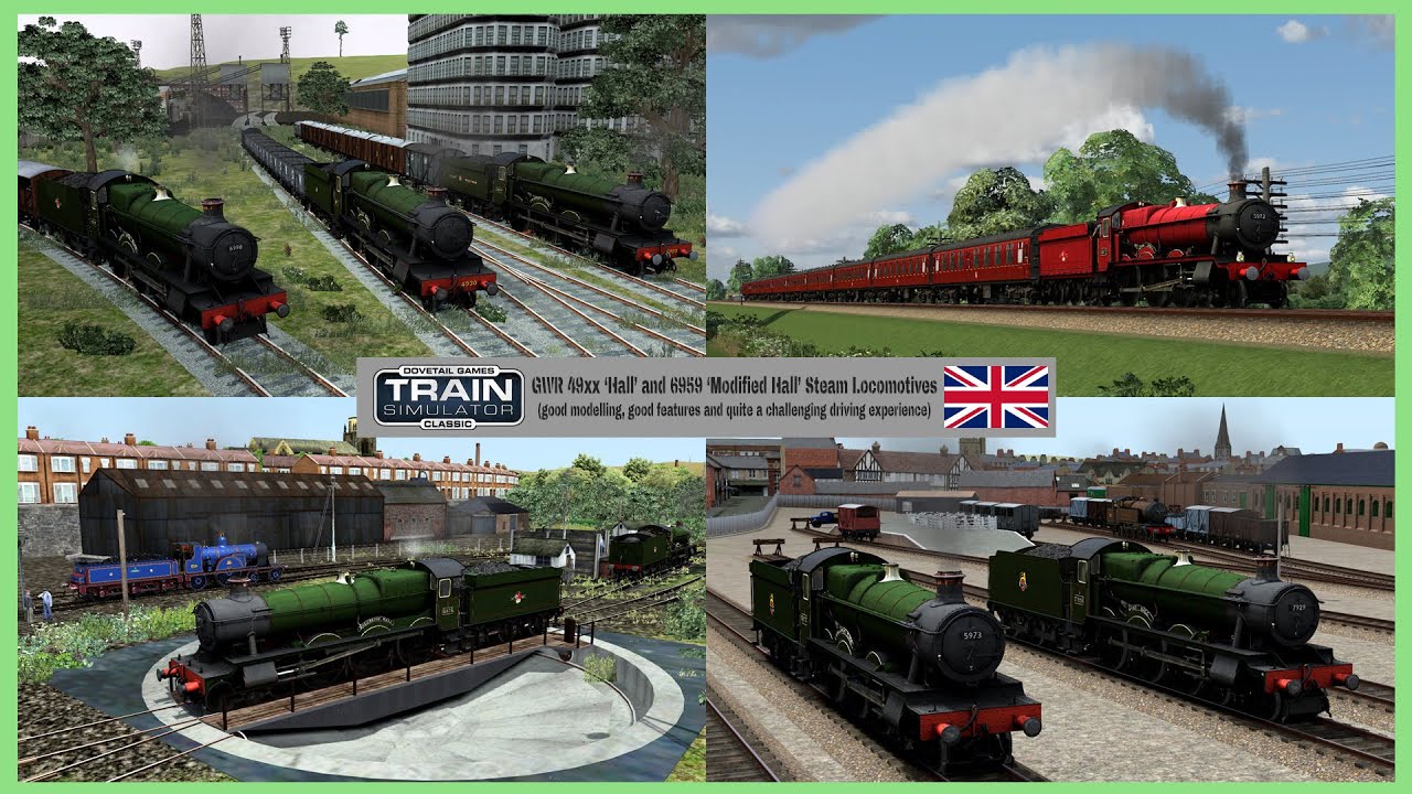 GWR 49xx 'Hall' class Steam Locomotive review ~ Train Simulator