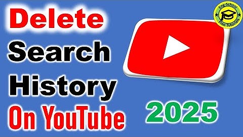 How To Delete Search History On YouTube 2025 UPDATE
