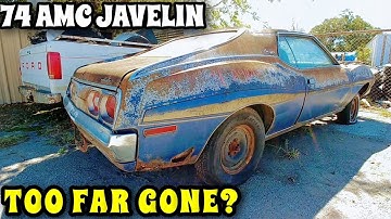 1974 AMC Javelin Junkyard Find