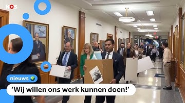 Amerikaanse journalisten boos op regering vanwege nieuwe regels