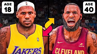 I Put LeBron's Career in Reverse