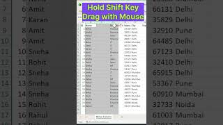 99% 🔥 Excel users don’t know these tricks 💡#shorts #excel #exceltips #productivity #msexcel #reels