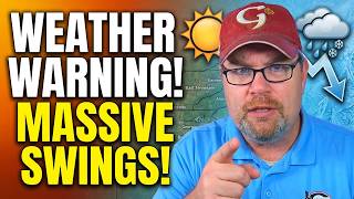 Get Ready E Tennessee & N Georgia: Dramatic temperature swings Head!
