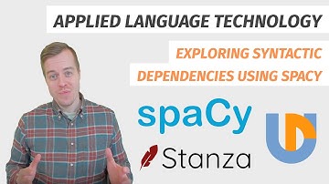 Exploring syntactic dependencies using spaCy