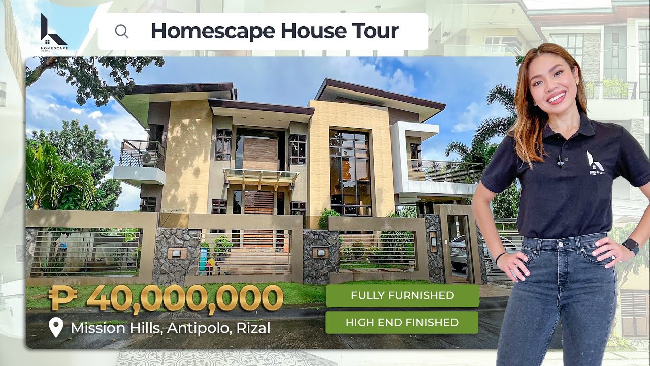 4K House Tour AM40 Elegantly designed Modern House for sale in