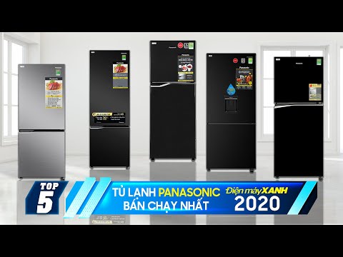 Top 5 tủ lạnh Panasonic bán chạy nhất Điện máy XANH 2020