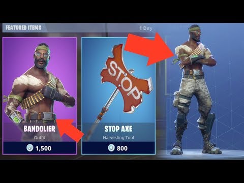 New Bandolier No Shirt Outfit Fortnite Battle Royale Youtube - bandolier t shirt roblox