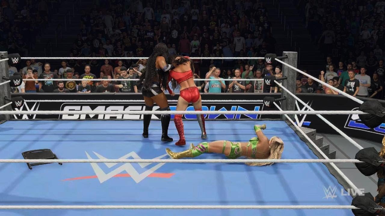 Smackdown- Tiffany vs Chelsea vs Lash