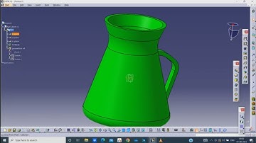 "Mastering Cup Design in CATIA V5: A Step-by-Step Tutorial"#catiav5 @Free_cad_tutorial