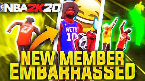 MY TWO WAY SLASHING PLAYMAKER MADE ME EMBARRASS OUR NEWEST RECRUIT IN XT CLAN SCRIMS NBA 2K20