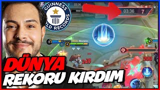 Dünya Rekoru Kirdim 3 Daki̇kada Maç Bi̇ti̇rmek? Mobile Legends