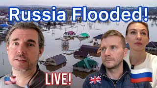 🌊Floodwaters Destroying Russian Homes!🇷🇺An🇺🇸American & 2 Brits discuss w/@RussianTravels 🇬🇧