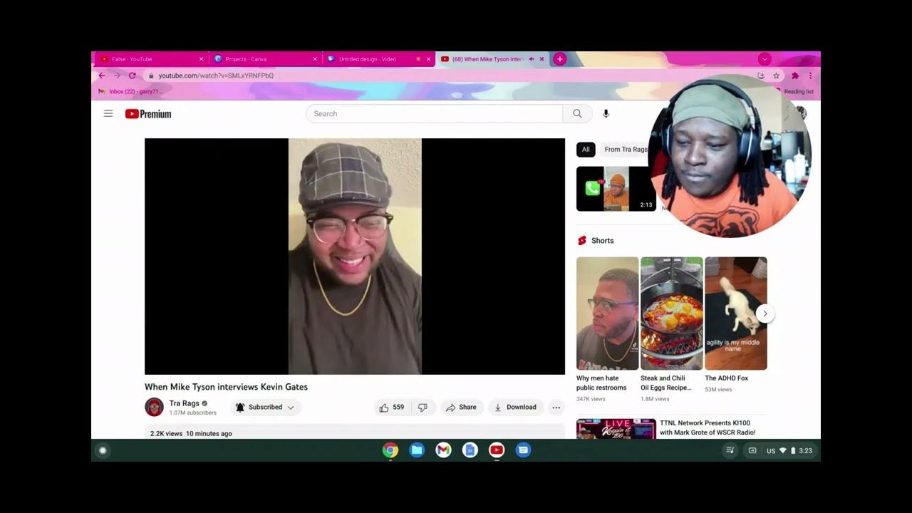 When Mike Tyson interviews Kevin Gates Reaction YouTube